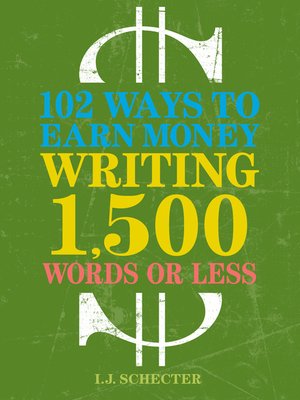 cover image of 102 Ways to Earn Money Writing 1,500 Words or Less